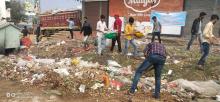 Cleaning of bandipalya RMC market